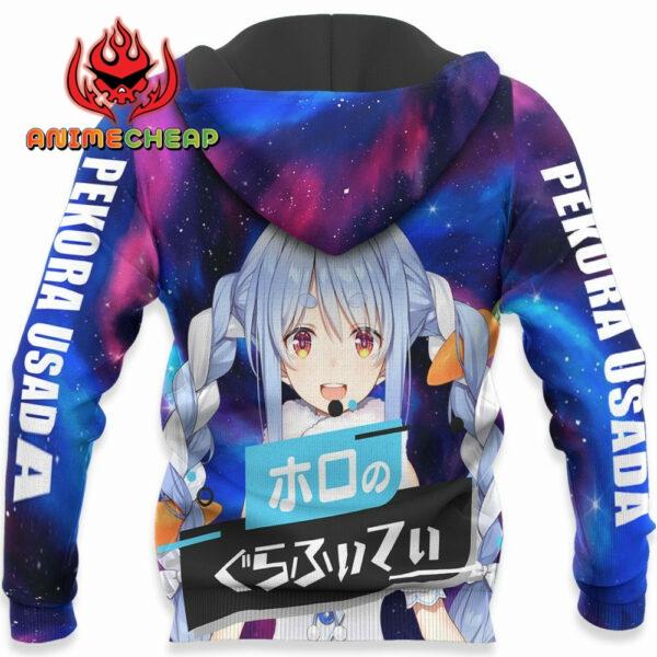 Pekora Usada Hoodie Holo Graffiti Custom Anime Merch Clothes Galaxy Style 5