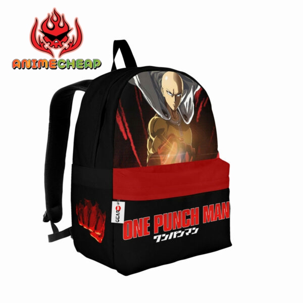 Saitama Backpack Custom Anime OPM Bag Gifts for Otaku 2