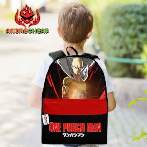 Saitama Backpack Custom Anime OPM Bag Gifts for Otaku 5