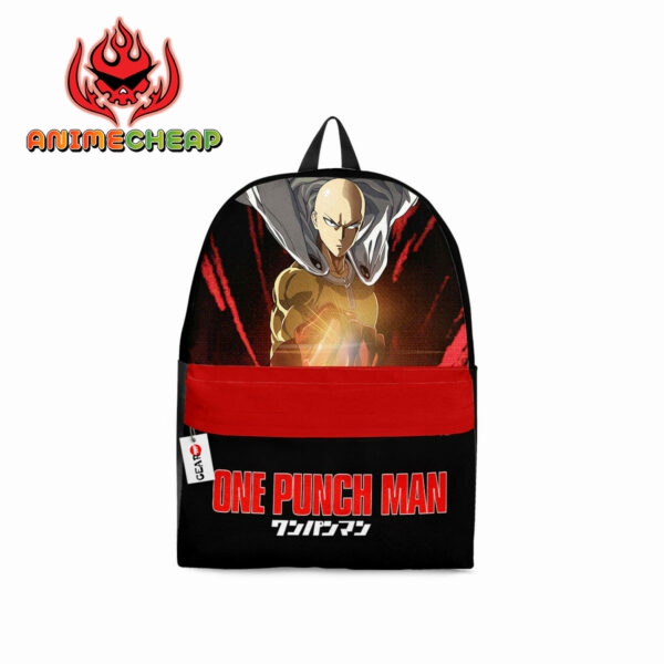 Saitama Backpack Custom Anime OPM Bag Gifts for Otaku 1
