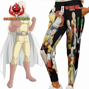 Saitama Sweatpants Custom Anime OPM Jogger Pants Merch 5