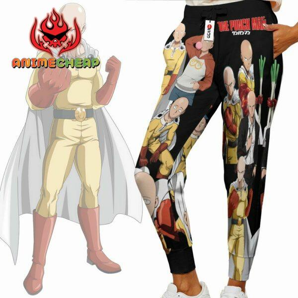 Saitama Sweatpants Custom Anime OPM Jogger Pants Merch 2