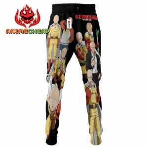 Saitama Sweatpants Custom Anime OPM Jogger Pants Merch 6