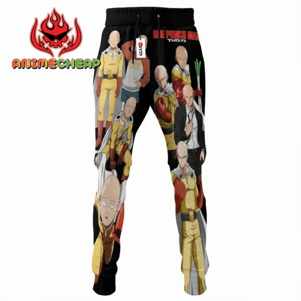 Saitama Sweatpants Custom Anime OPM Jogger Pants Merch 3