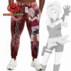 Sakura Haruno Joggers Custom Anime Sweatpants Tie Dye Style Merch 9