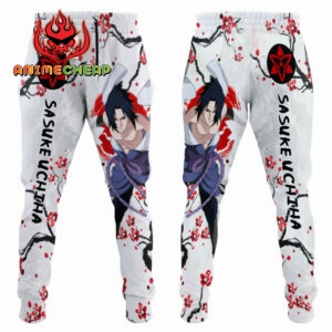 Sasuke Uchiha Joggers NRT Anime Sweatpants Custom Merch Japan Style 6