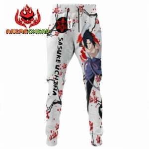 Sasuke Uchiha Joggers NRT Anime Sweatpants Custom Merch Japan Style 7