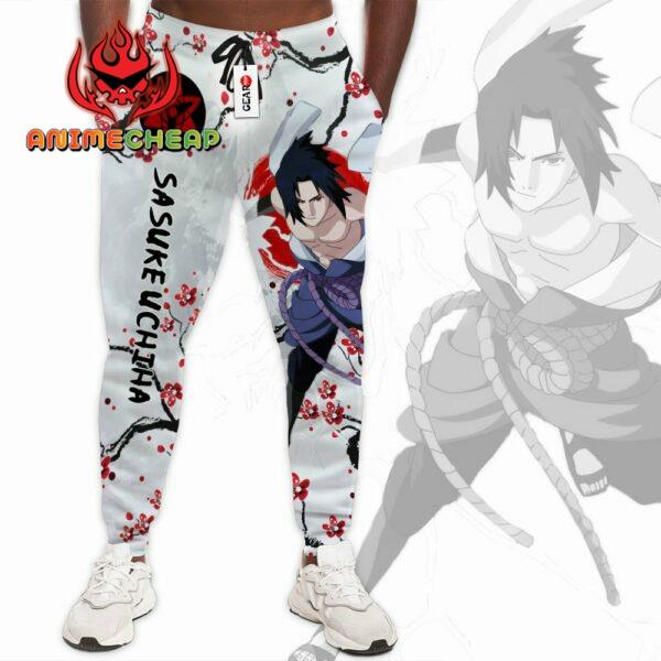 Sasuke Uchiha Joggers NRT Anime Sweatpants Custom Merch Japan Style 1