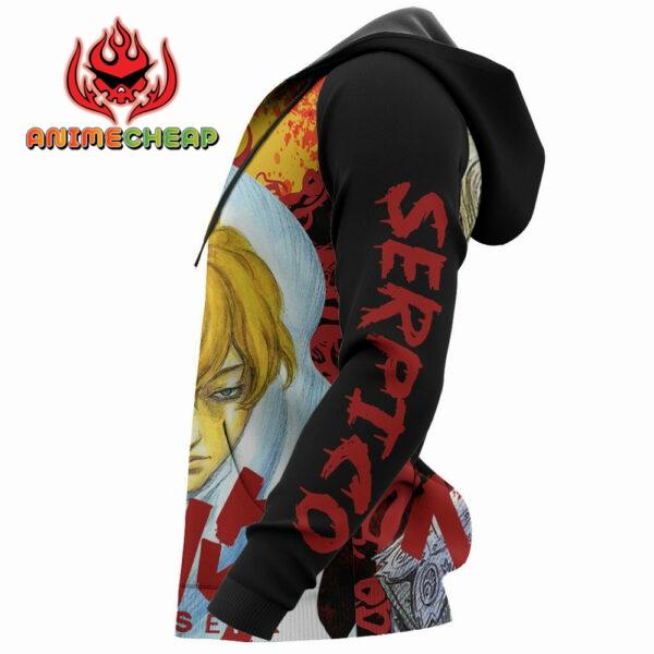 Serpico Hoodie Custom Berserk Anime Merch Clothes for Otaku 6