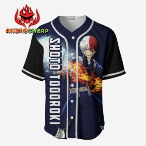 Shoto Todoroki Jersey Shirt Custom My Hero Academia Anime Merch Clothes 4