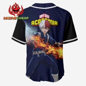 Shoto Todoroki Jersey Shirt Custom My Hero Academia Anime Merch Clothes 5