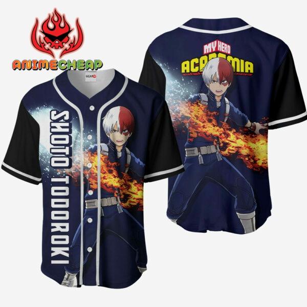 Shoto Todoroki Jersey Shirt Custom My Hero Academia Anime Merch Clothes 1