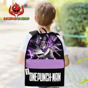 Speed-o'-Sound Sonic Backpack Custom Anime OPM Bag Gifts for Otaku 5