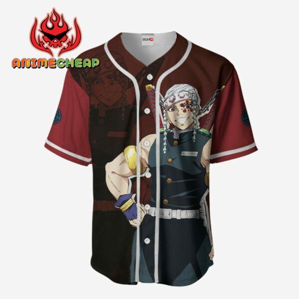 Tengen Uzui Jersey Shirt Custom Kimetsu Anime Merch Clothes 2