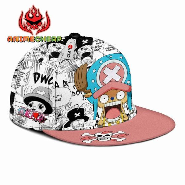 Tony Tony Chopper Snapback Hat Custom One Piece Anime Hat Mix Manga 2