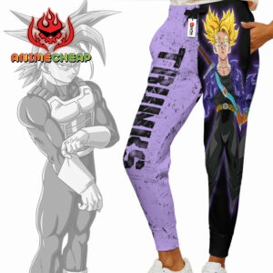 Trunks Super Saiyan Joggers Dragon Ball Custom Anime Sweatpants 5