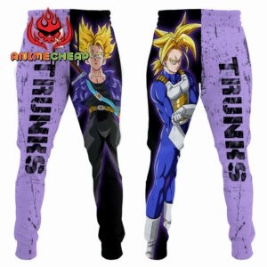 Trunks Super Saiyan Joggers Dragon Ball Custom Anime Sweatpants 7