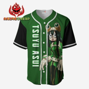 Tsuyu Asui Jersey Shirt Custom My Hero Academia Anime Merch Clothes 4