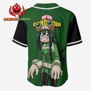 Tsuyu Asui Jersey Shirt Custom My Hero Academia Anime Merch Clothes 5