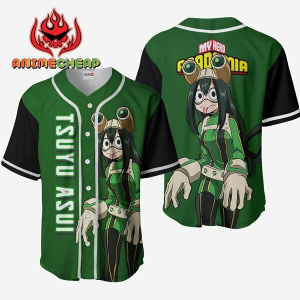 Tsuyu Asui Jersey Shirt Custom My Hero Academia Anime Merch Clothes 1