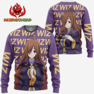 Wiz Hoodie KonoSuba Custom Anime Merch Clothes 7