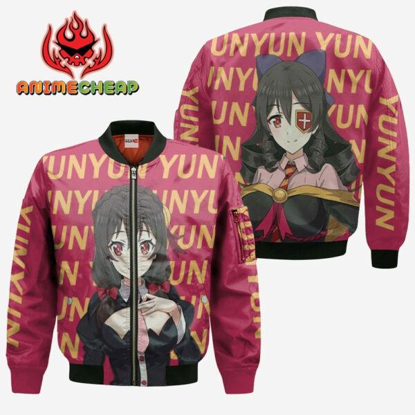 Yunyun Hoodie KonoSuba Custom Anime Merch Clothes 4