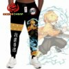 Zenitsu Jogger Pants Custom Anime Kimetsu Sweatpants 9
