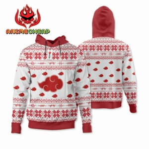 Akatsuki Ugly Christmas Sweater Custom For Anime Fans VA0822 7