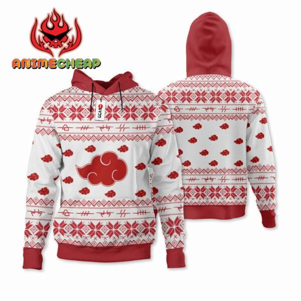 Akatsuki Ugly Christmas Sweater Custom For Anime Fans VA0822 3
