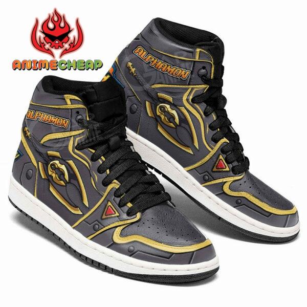 Alphamon Sneakers Custom Anime Shoes 3
