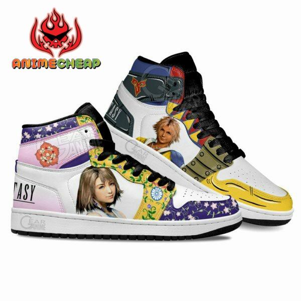 Final Fantasy Tidus and Yuna Shoes Custom For Anime Fans 1