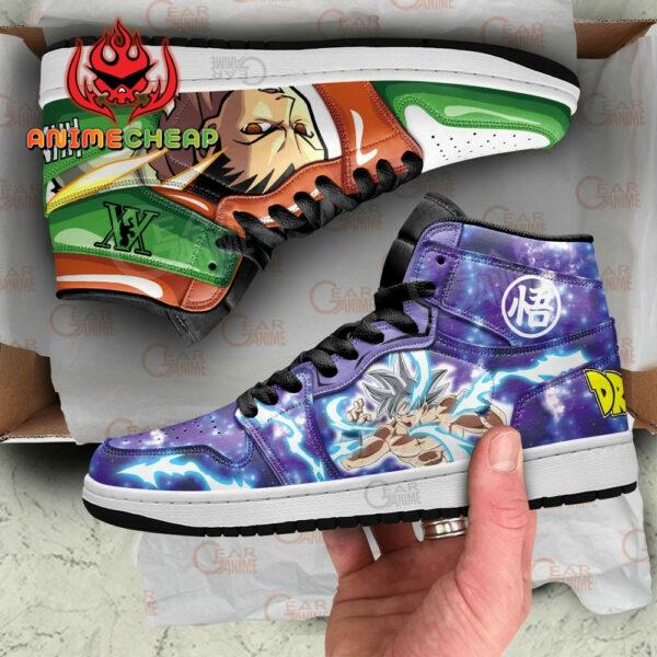 Gon Freecss and Goku Ultra Instinct Shoes Custom For Anime Fans 3