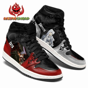 Griffith and Guts Sneakers Berserk Custom Anime Shoes 6