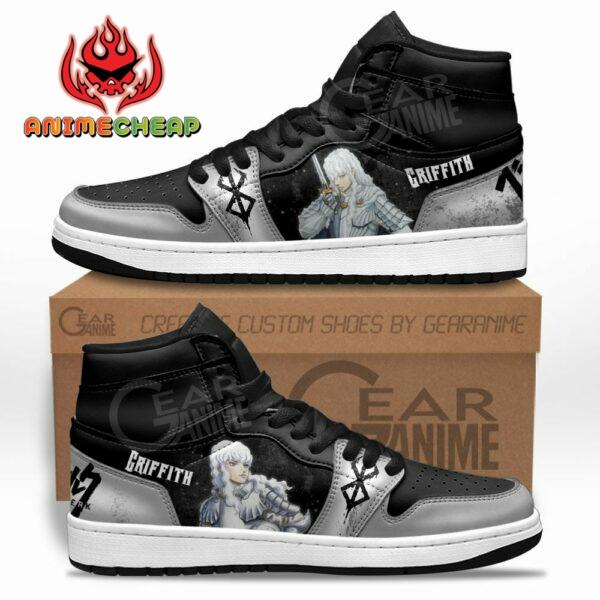 Griffith Sneakers Berserk Custom Anime Shoes 1