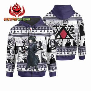 HxH Feitan Portor Custom Anime Ugly Christmas Sweater 6