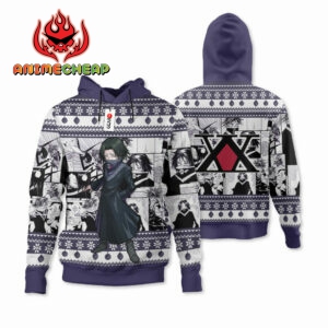 HxH Feitan Portor Custom Anime Ugly Christmas Sweater 7
