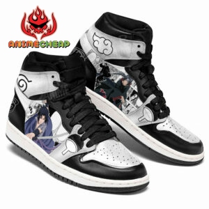 Itachi and Sasuke Sneakers Custom Manga Anime Shoes 6