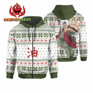 Jiraiya Ugly Christmas Sweater Custom For Anime Fans VA0822 6