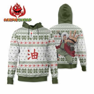 Jiraiya Ugly Christmas Sweater Custom For Anime Fans VA0822 7
