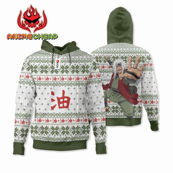 Jiraiya Ugly Christmas Sweater Custom For Anime Fans VA0822 3