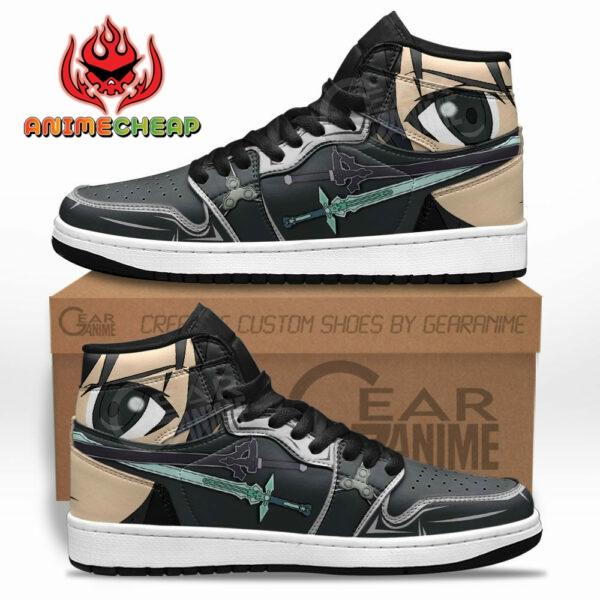 Kirito Sneakers Sword Art Online Custom Anime Shoes 1