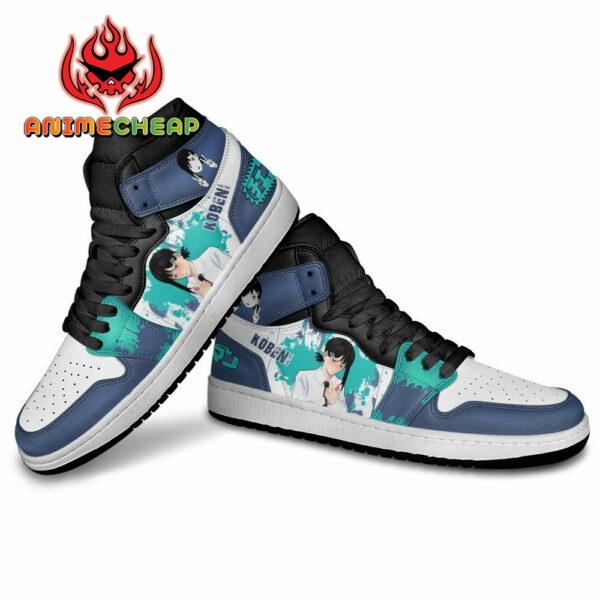 Kobeni Higashiyama Sneakers Chainsaw Man Custom Anime Shoes 4