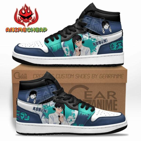 Kobeni Higashiyama Sneakers Chainsaw Man Custom Anime Shoes 1