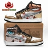 Levi Ackerman and Eren Yeager Sneakers Attack On Titan Custom Anime Shoes 8
