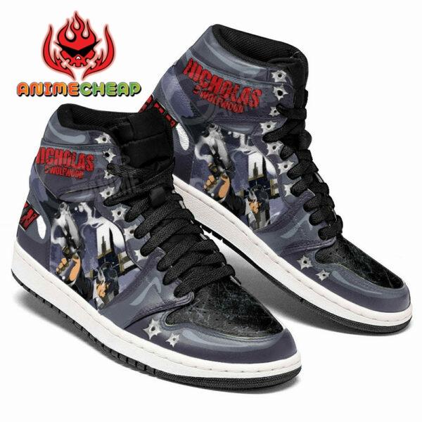 Nicholas D Wolfwood Sneakers Trigun Custom Anime Shoes 4