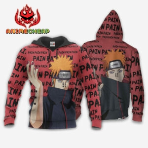 Pain Hoodie Custom Anime Merch Clothes Style Manga 8