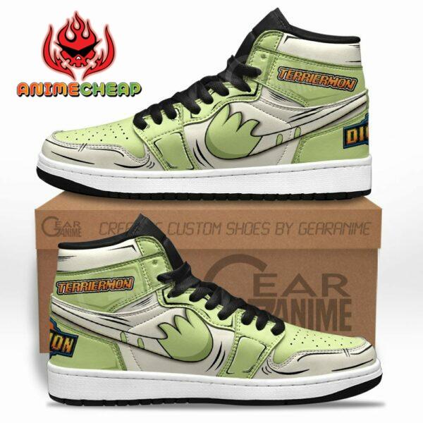 Terriermon Skill Sneakers Custom Anime Shoes 1