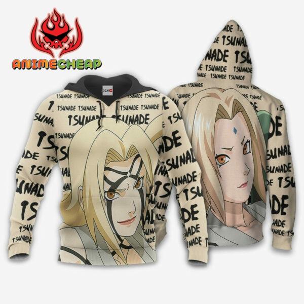 Tsunade Hoodie Custom Anime Merch Clothes Style Manga 3