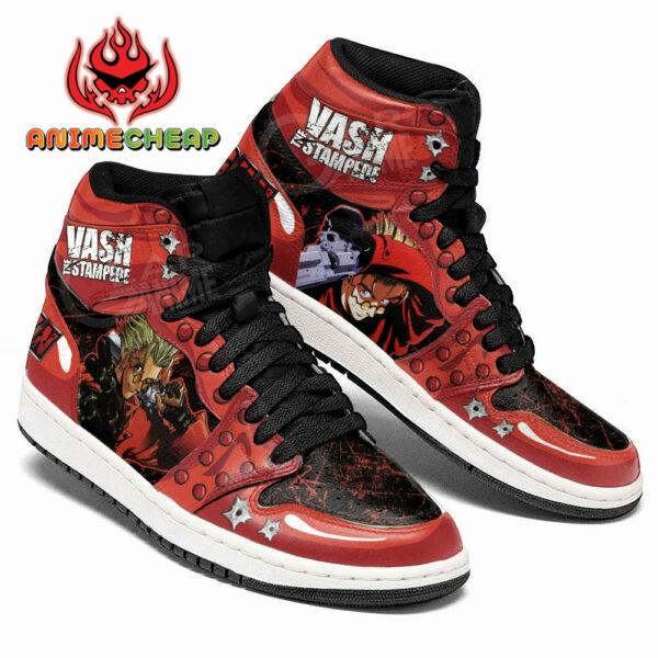 Vash the Stampede Sneakers Trigun Custom Anime Shoes 4