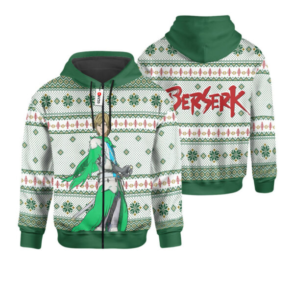 Berserk Serpico Ugly Christmas Sweater Custom For Anime Fans 2